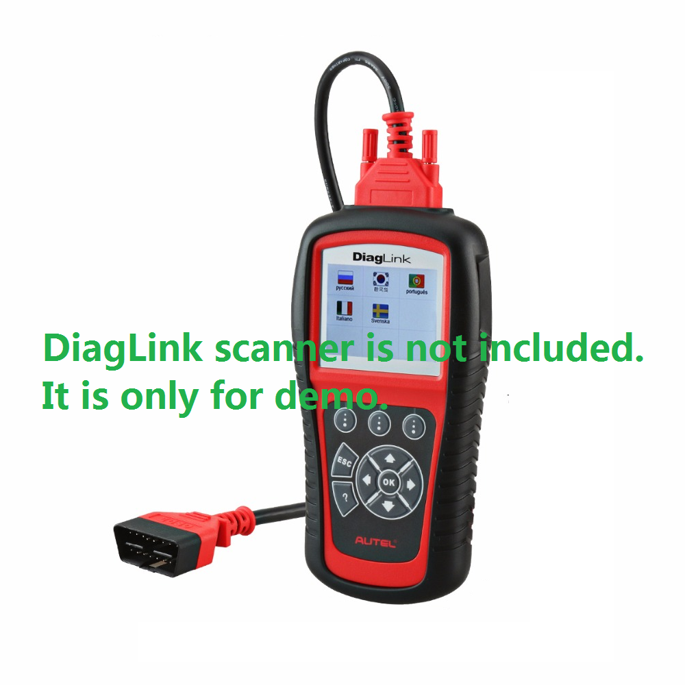 USB Cable and TF Card Reader for Autel DiagLink Scanner